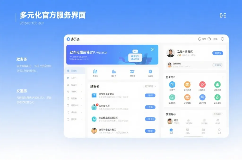 官方平台提供多元化服务的界面图